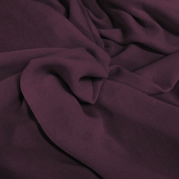 GEORGETTE DE SEDA BORDEAUX