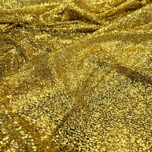 Tule Explosão Cheio Amarelo Ouro/Ouro | 5116