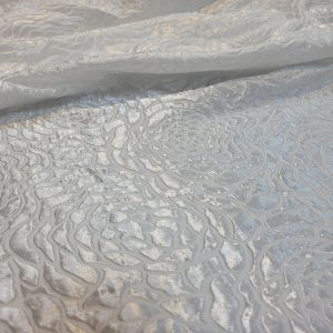 Jacquard Metálico Branco | 1834