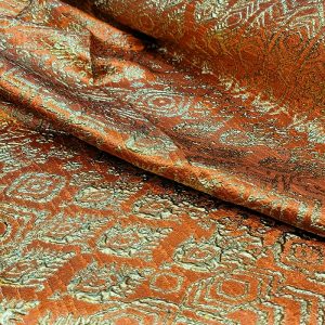 Jacquard Italiano Ferrugem/Ouro| 4187