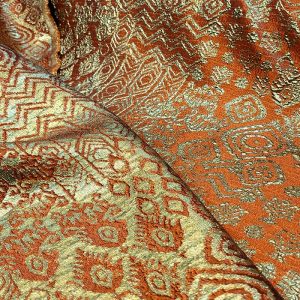 Jacquard Italiano Ferrugem/Ouro| 4187