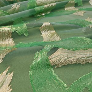 Jacquard Italiano Verde/Ouro| 4308