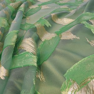Jacquard Italiano Verde/Ouro| 4308