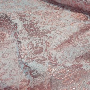 Jacquard Metálico Rose | 0710