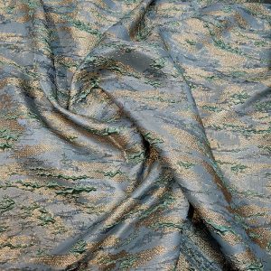 Jacquard Italiano Metálico Verde Malva| 0040