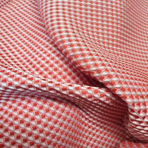 Jacquard Italiano Vermelho Coral | 3108