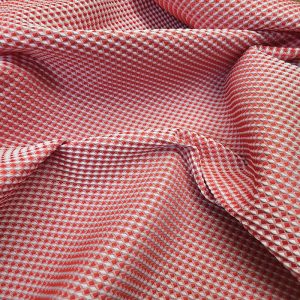 Jacquard Italiano Vermelho Coral | 3108