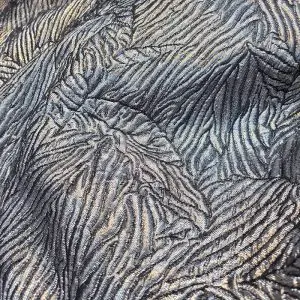 Jacquard Metálico Prata/Preto | 5420